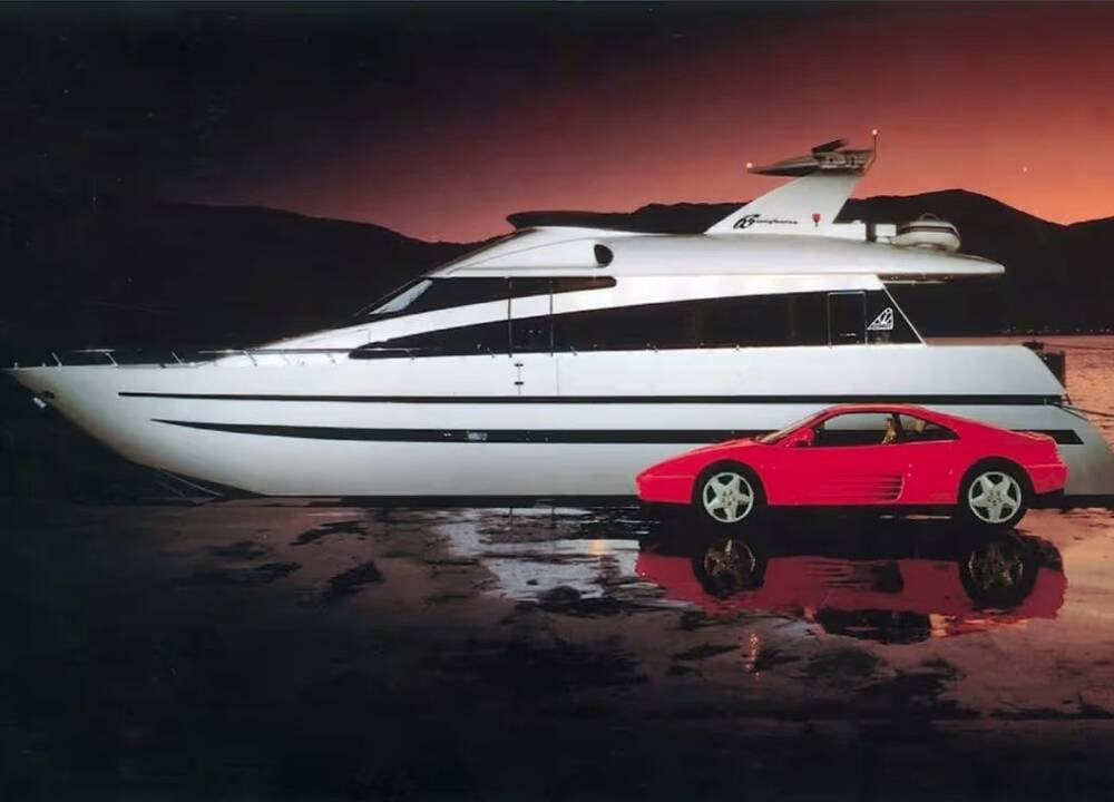 Azimut 65. Співпраця з Pininfarina