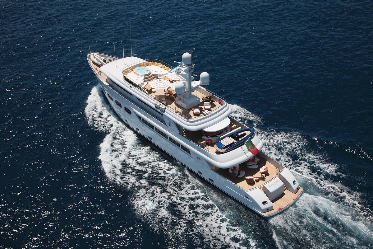 Exterior Eurocraft 44M Explorer<br/>M/Y BARON TRENCK 2011 