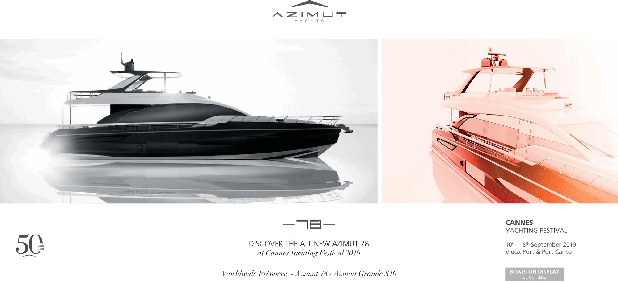 CANNES YACHTING FESTIVAL, 10 - 15 Вересня 2019