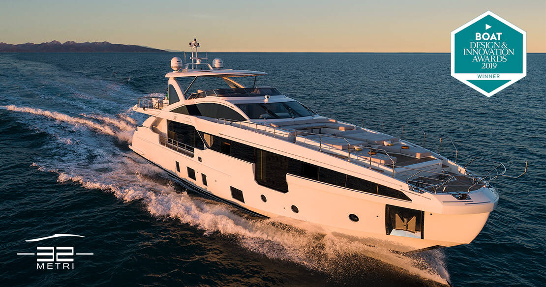 Azimut Grande 32 Metri wins the Design & Innovations 2019 award!