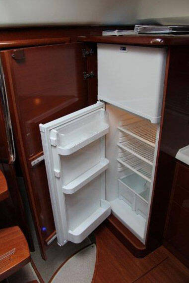 Fridge in the galley