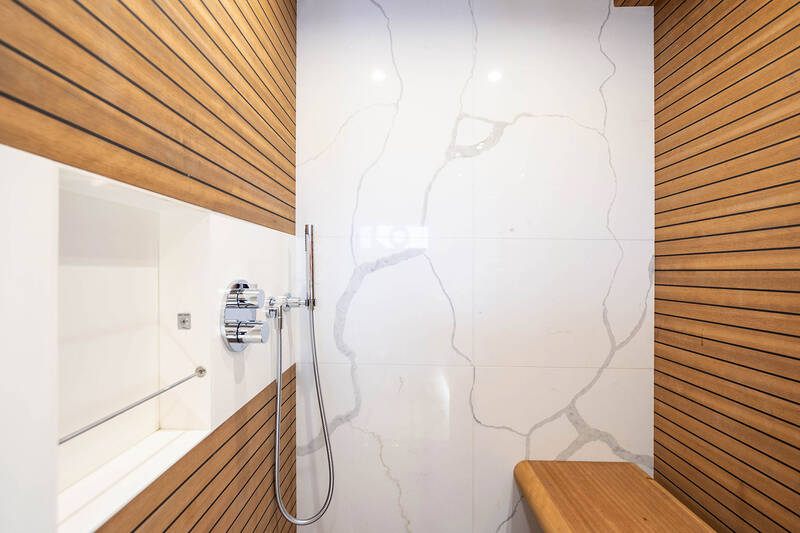 Shower in master head