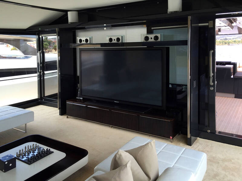 The salon on the main deck