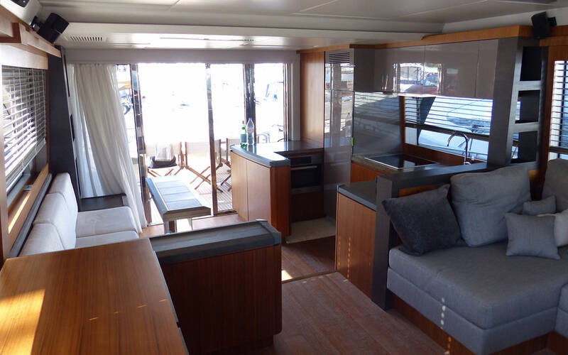 Salon on main deck