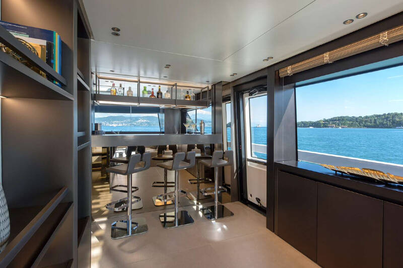 Bar on main deck