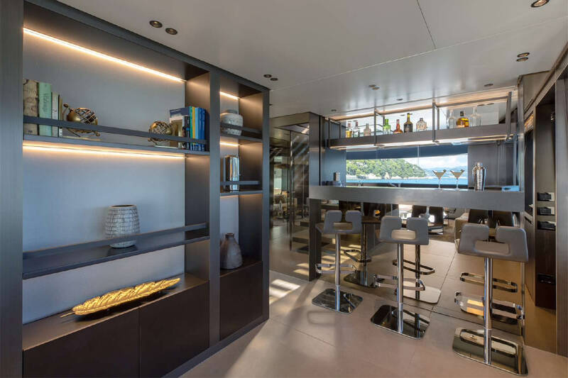 Bar on main deck