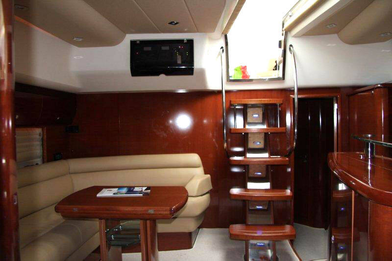 Stairs to the main deck