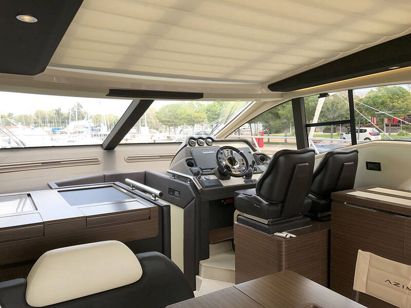 The salon on the main deck