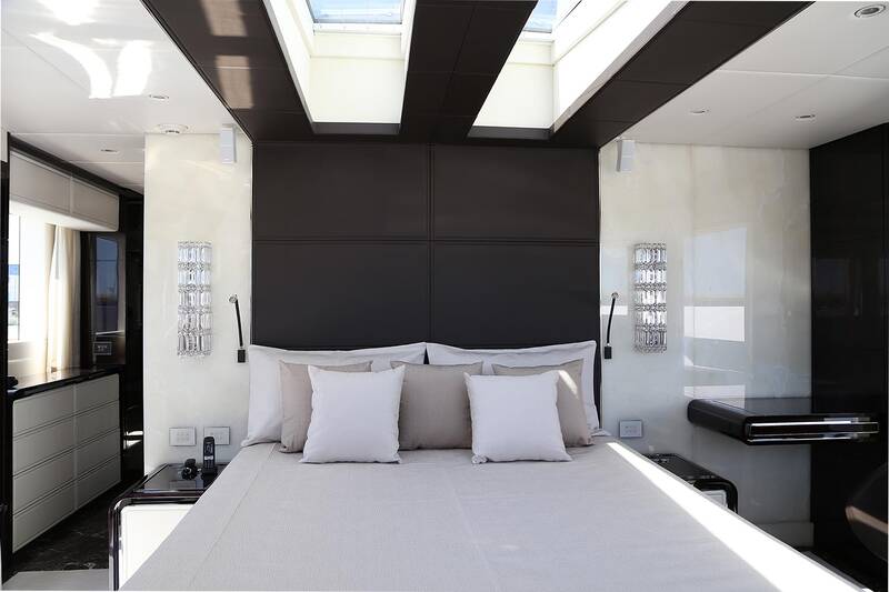 Owner's cabin on main deck