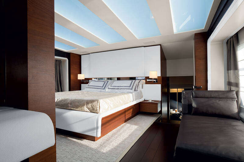 The owner's cabin
