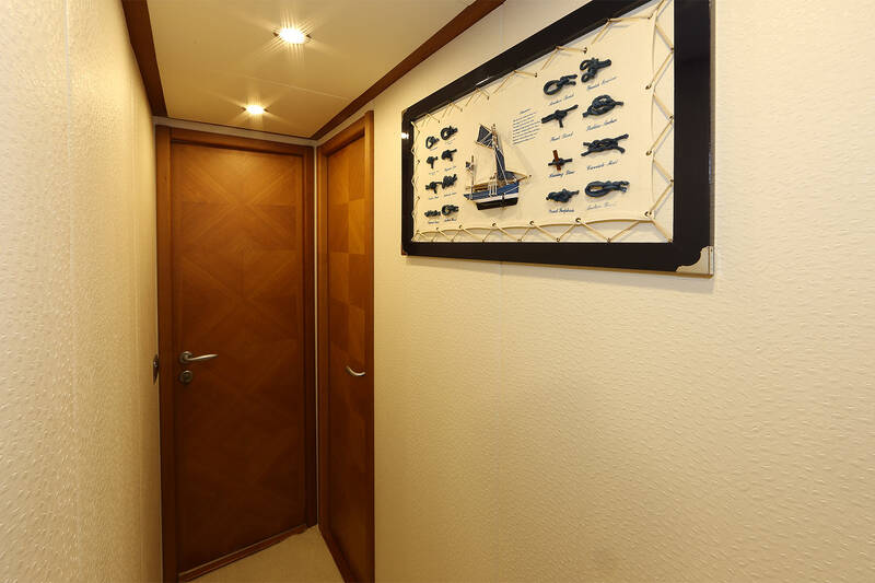 Corridor on lower deck