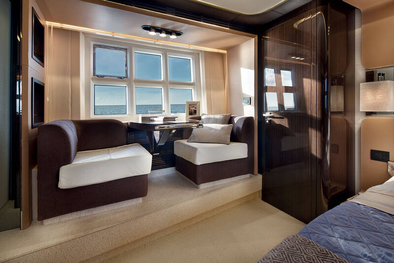 The owner's cabin