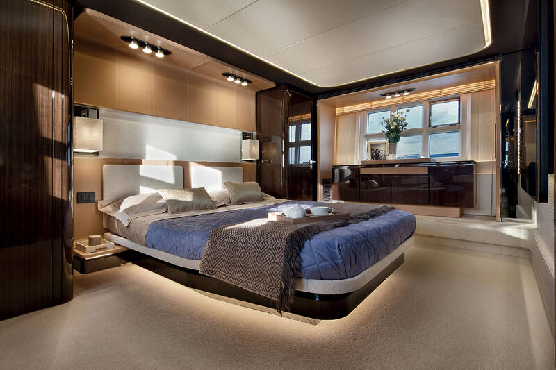The owner's cabin