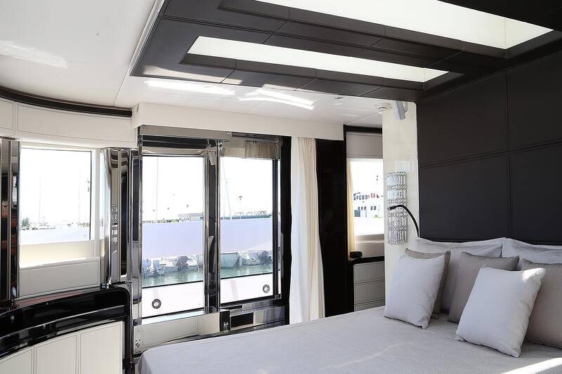 Owner's cabin on main deck