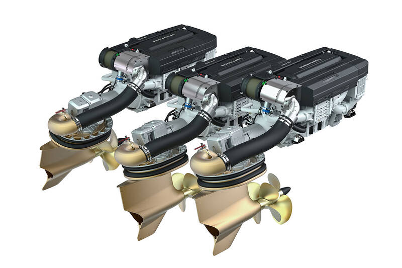 Triple IPS propulsion