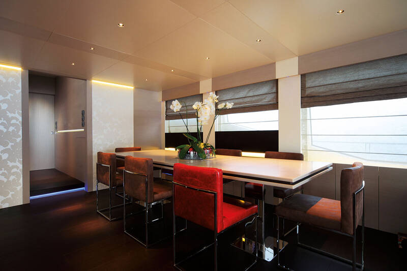 Salon on the main deck