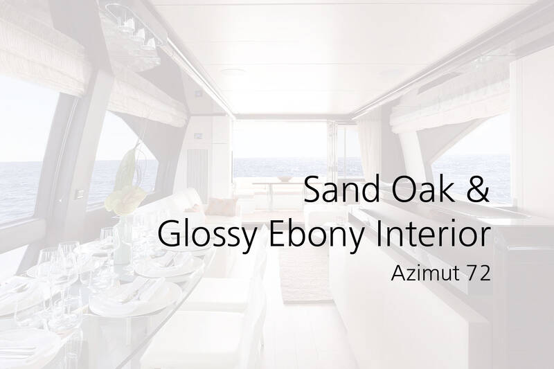 Sand Oak & Glossy Ebony Interior