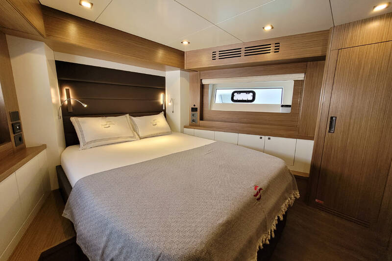 VIP cabin on bow