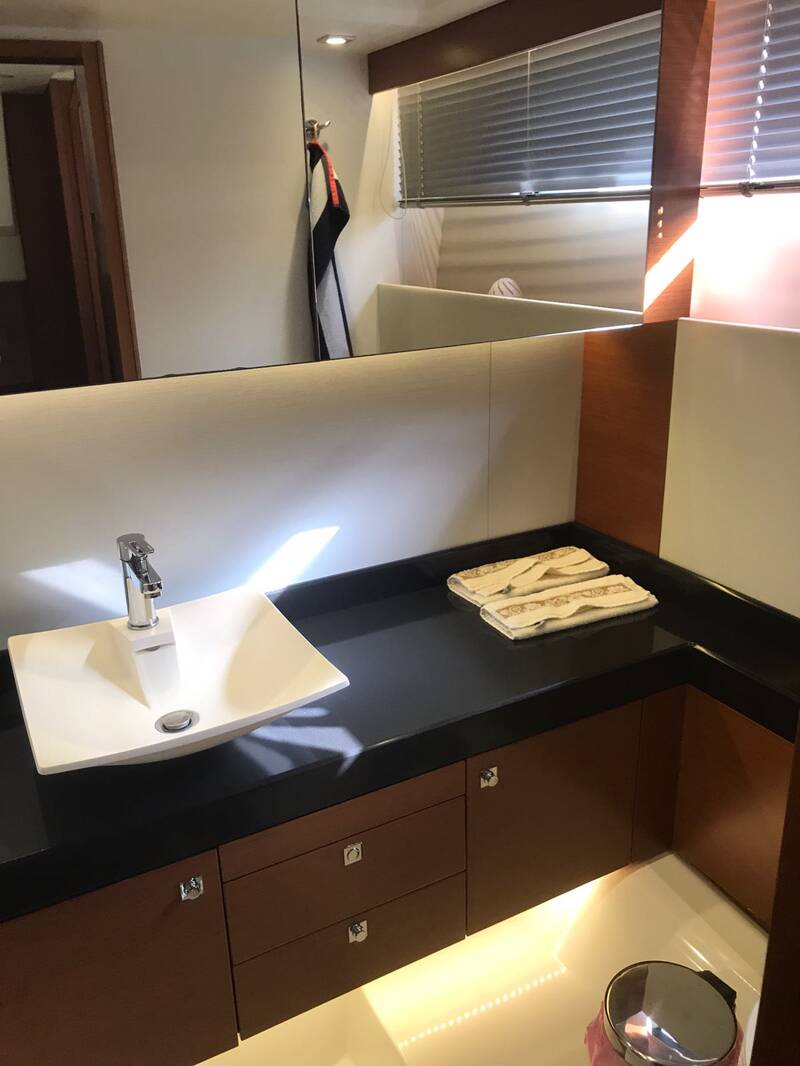 Bathroom master cabin