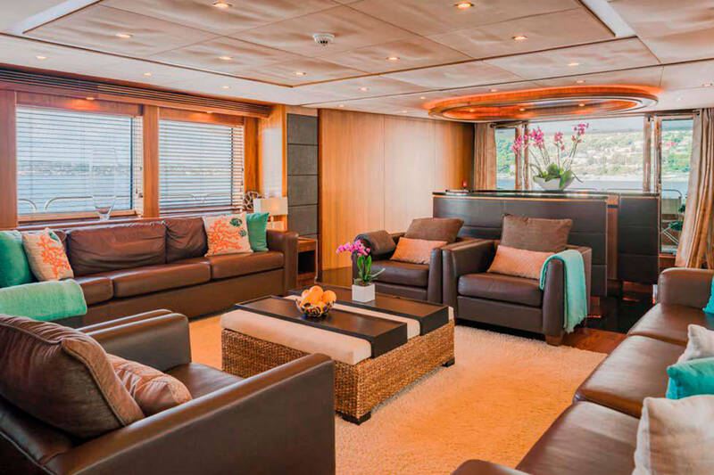 Salon on the main deck