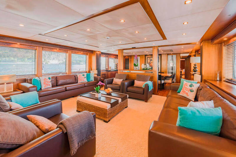 Salon on the main deck