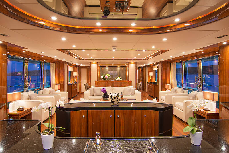 Salon on the main deck