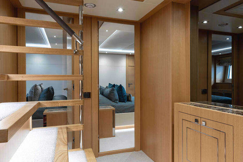 Lobby on lower deck