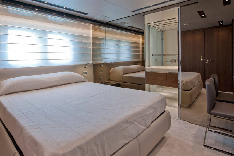 VIP cabin on starboard side