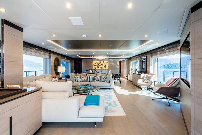 Salon on the main deck