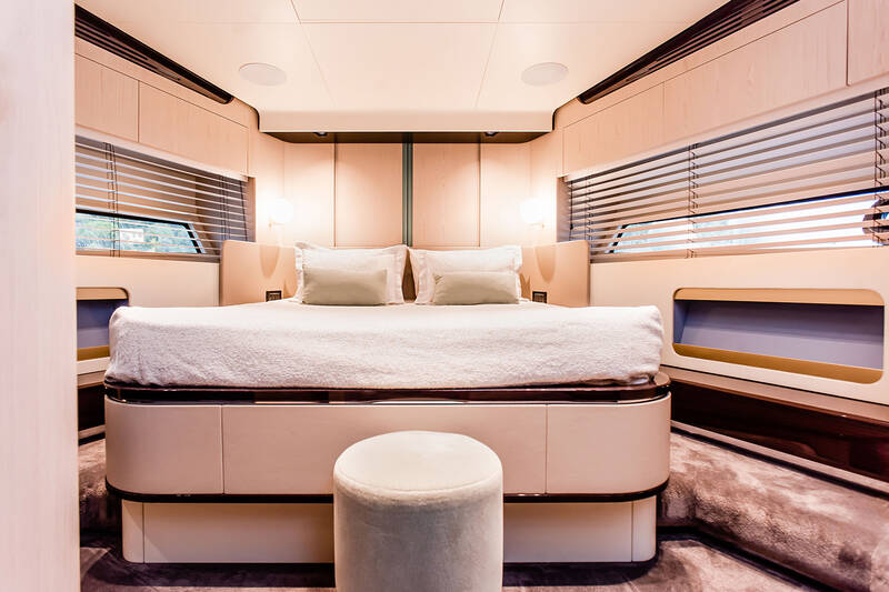 VIP cabin on bow