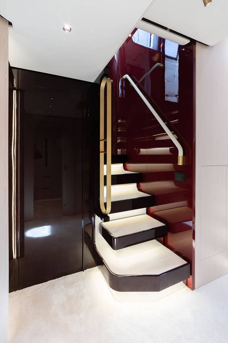 Lower deck lobby