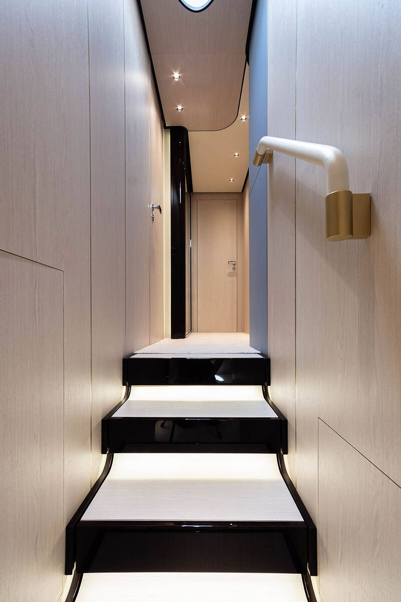 Access to master cabin