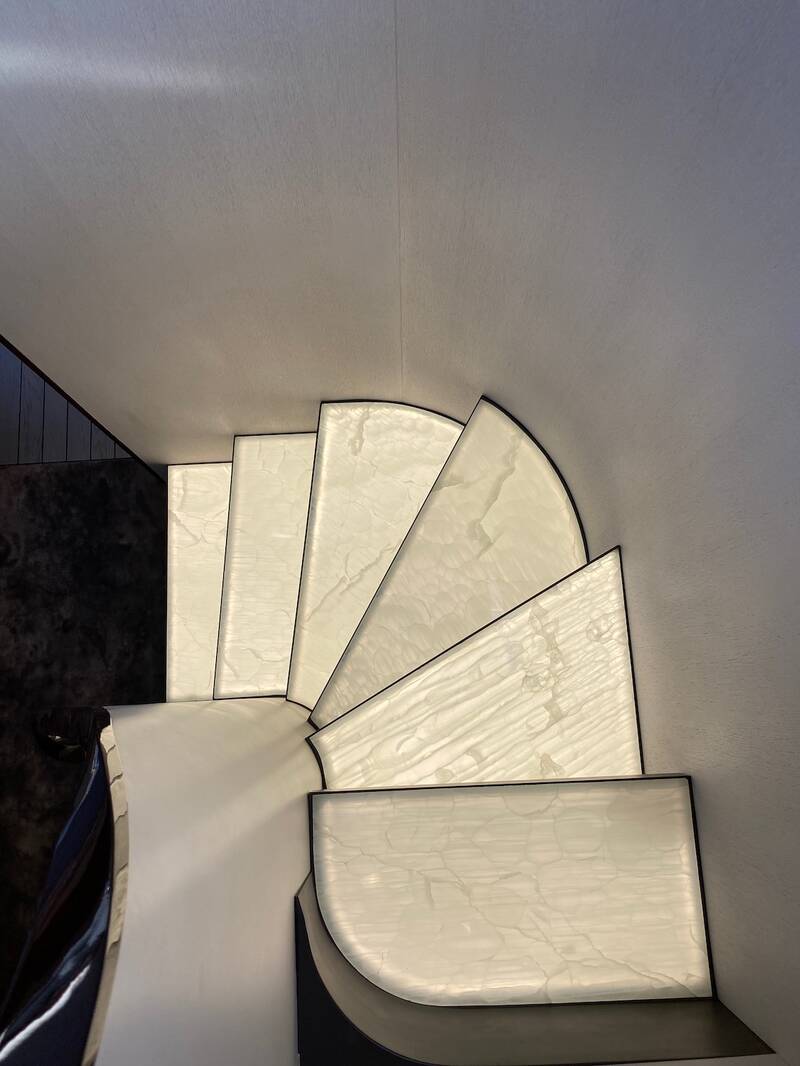 Stairs from RPH to main deck