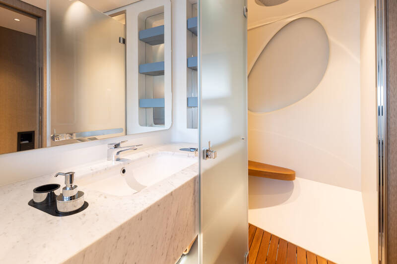 Master cabin bathroom