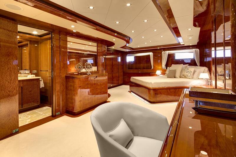 VIP cabin on lower deck
