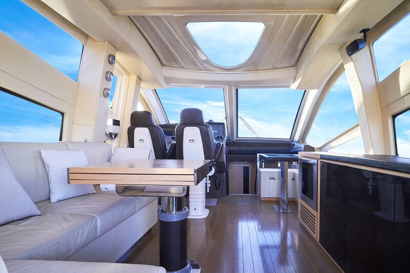 Salon on the main deck
