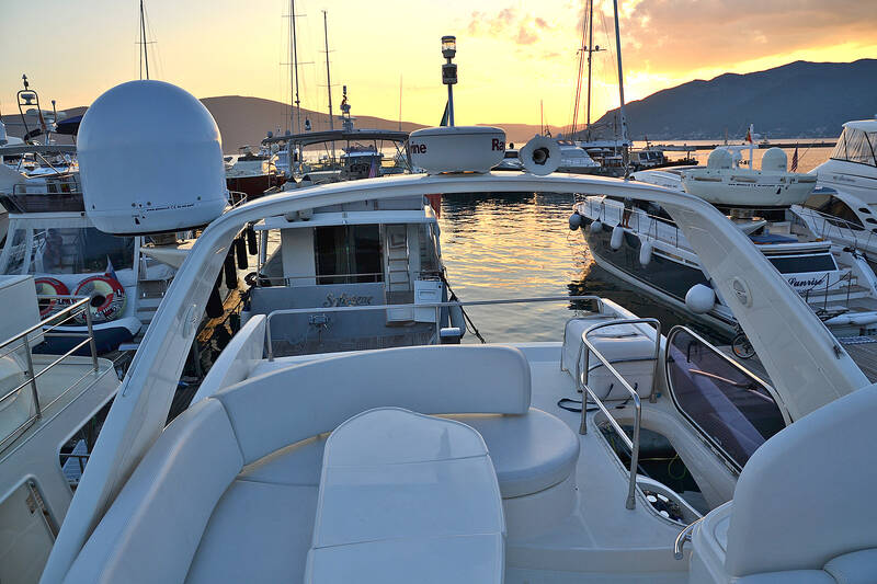 The flybridge
