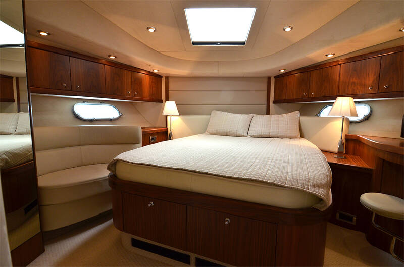 VIP cabin at the bow