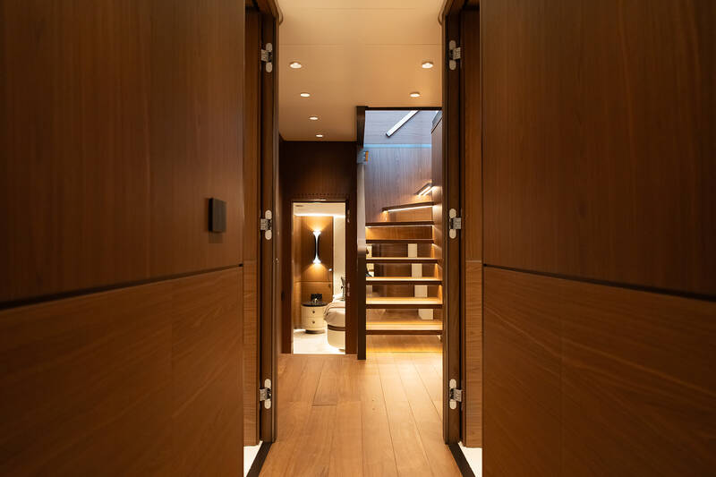 Lower deck lobby