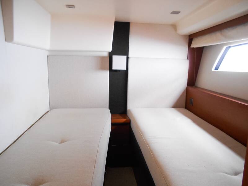 Portside guest cabin