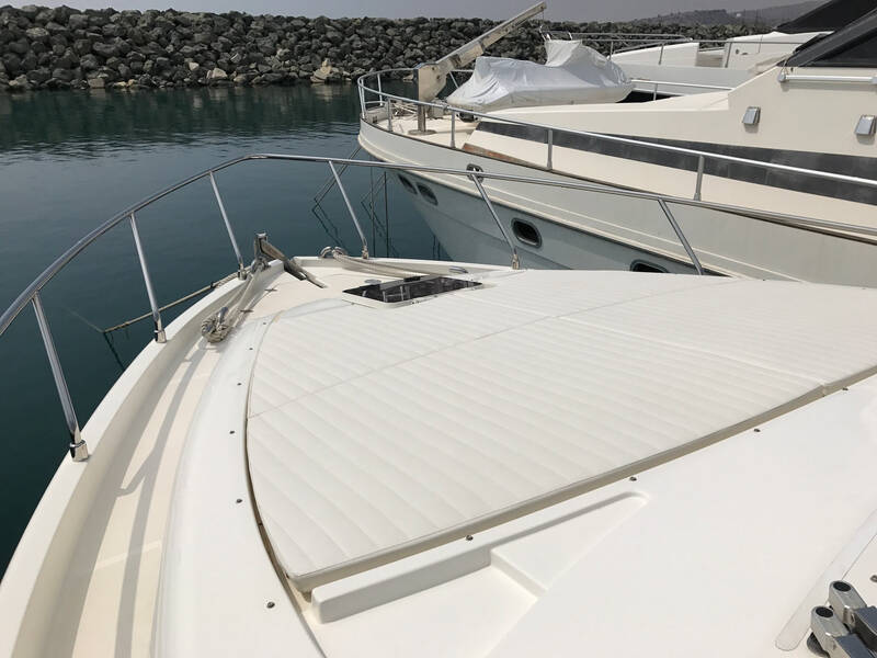 Sundeck on bow