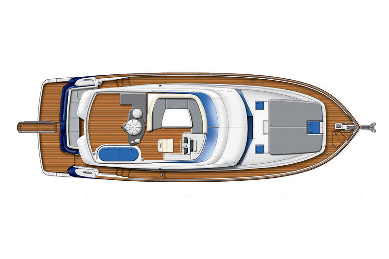 План зверху Magellano 43 Fly