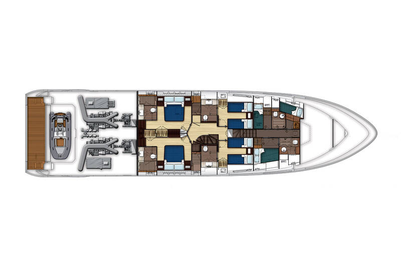 Lower deck