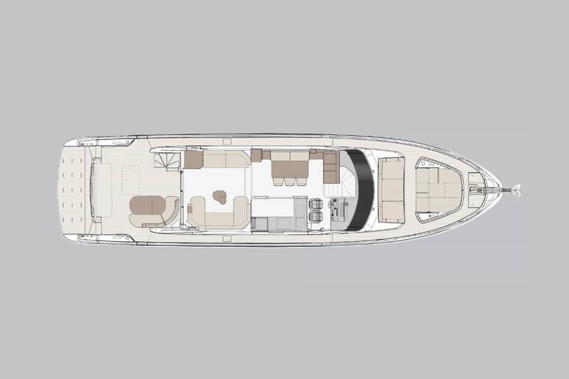 Main deck terrace cockpit