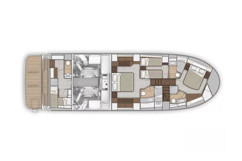 Lower deck