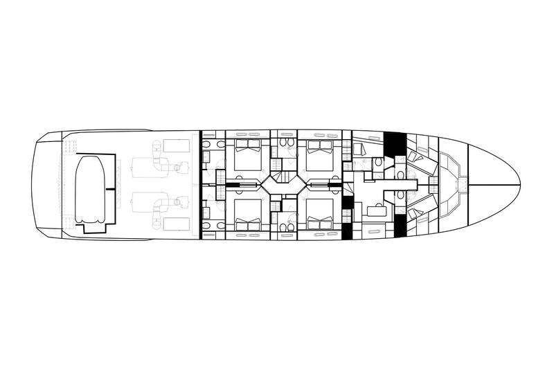 Lower deck