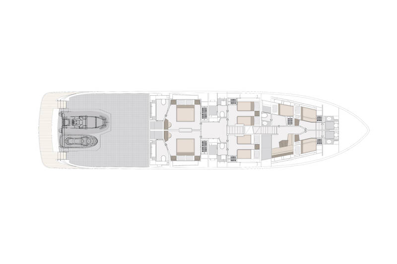 Lower deck