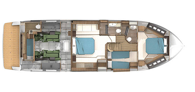 Lower deck
