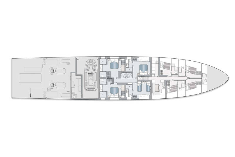 Lower deck