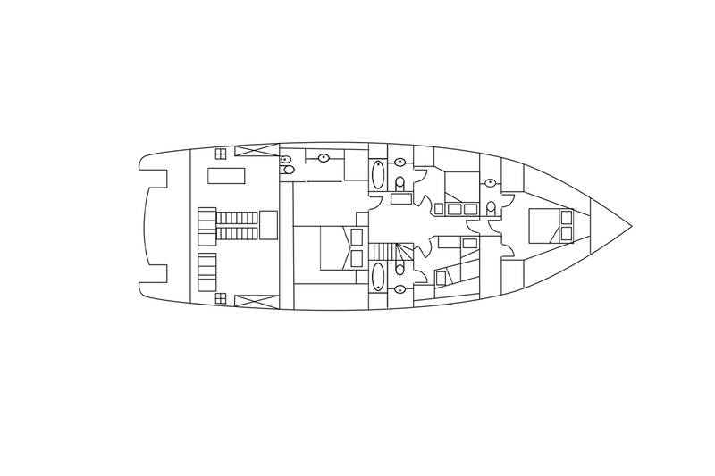 Lower deck